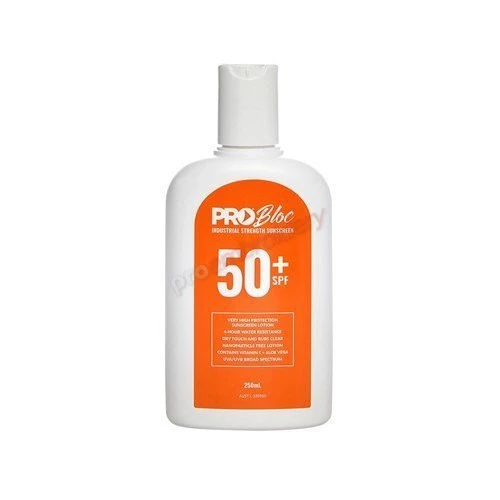 Probloc Spf 50 + Sunscreen 250ml Squeeze Bottle Probloc Spf 50 + Sunscreen 250ml Squeeze Bottle