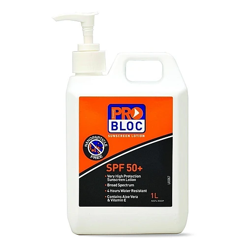 Probloc SPF 50+ Sunscreen 1L Pump Bottle Probloc SPF 50+ Sunscreen 1L Pump Bottle