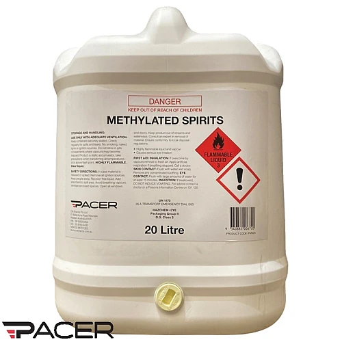 Pacer Methylated Spirits 20L Pacer Methylated Spirits 20L
