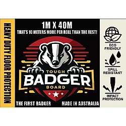 BADGER BOARD Floor Protection 1M x 40M BADGER BOARD Floor Protection 1M x 40M