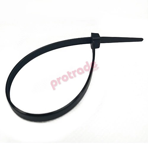 Cable Zip Ties Nylon 4.8mm X 200mm Pack Of 100 Cable Zip Ties Nylon 4.8mm X 200mm Pack Of 100