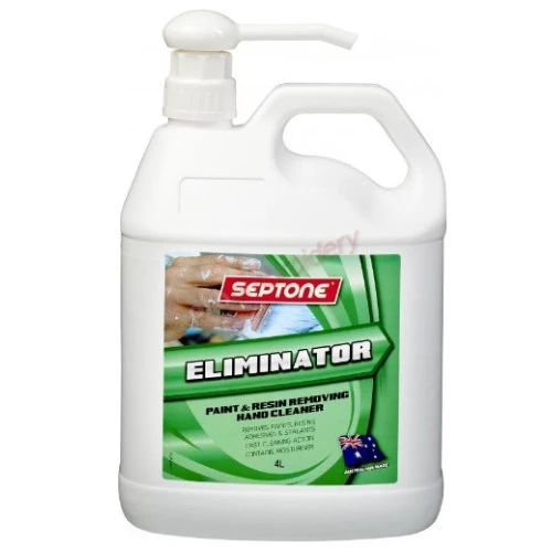 Septone Eliminator Paint And Resin Remover Hand Cleaner 4l Septone Eliminator Paint And Resin Remover Hand Cleaner 4l