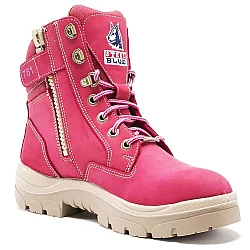 Steel Blue Southern Cross Zip Ladies Safety Boot 512761