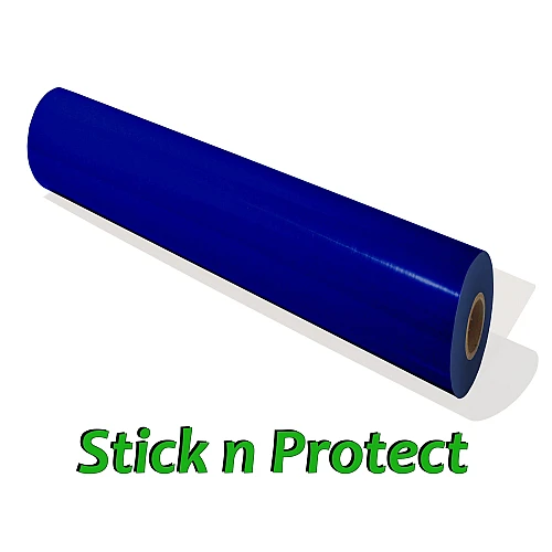 Light Blue Stick N Peel Self Adhesive Film X 200m Light Blue Stick N Peel Self Adhesive Film X 200m