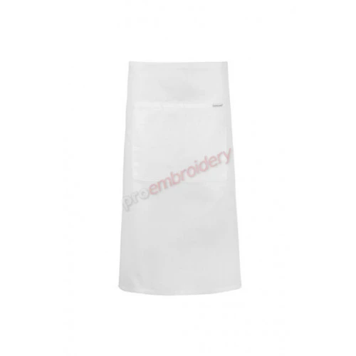 3/4 Length Apron With Pocket - Chefs Craft Ca011