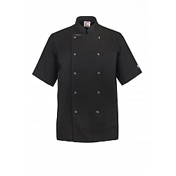 Executive Chefs Jacket With Press Studs - Short Sleeve Cj040 Executive Chefs Jacket With Press Studs - Short Sleeve Cj040
