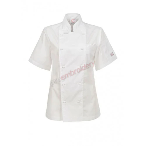 Ladies Executive Chefs Lightweight Jacket - Short Sleeve Cjl22