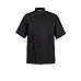 Chefs Tunic With Concealed Front - Short Sleeve Cj041