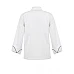 Executive Chefs Jacket With Piping - Long Sleeve Cj037
