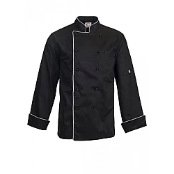 Executive Chefs Jacket With Piping - Long Sleeve Cj037 Executive Chefs Jacket With Piping - Long Sleeve Cj037