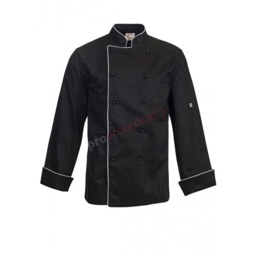 Executive Chefs Jacket With Piping - Long Sleeve Cj037 Executive Chefs Jacket With Piping - Long Sleeve Cj037