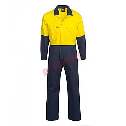 Hi Vis Two Tone Poly/Cotton Coveralls Long On Sale Hi Vis Two Tone Poly/Cotton Coveralls Long On Sale