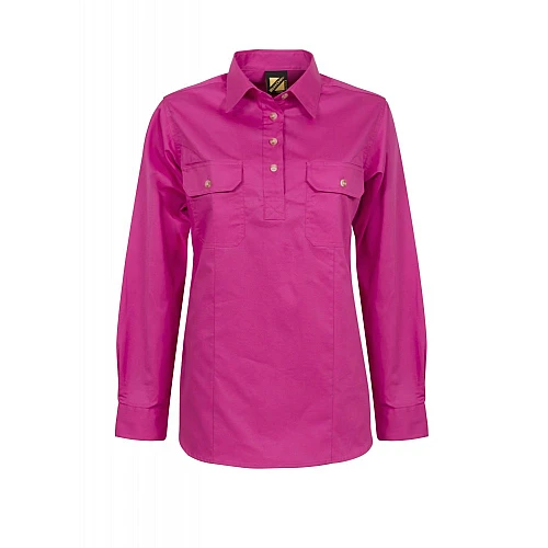 Ladies Half Placket Shirt Ladies Half Placket Shirt