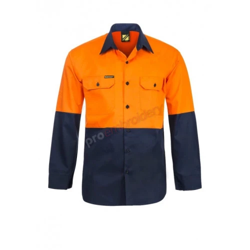 Lightweight Hi Vis Two Tone Long Sleeve Lightweight Hi Vis Two Tone Long Sleeve
