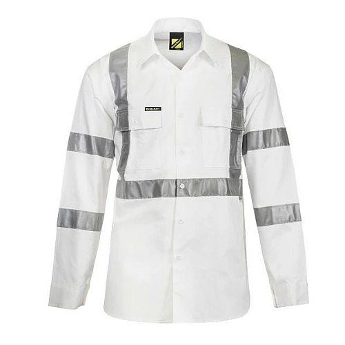 Long Sleeves Hi Vis X-Pattern Shirt WS3222 Long Sleeves Hi Vis X-Pattern Shirt WS3222