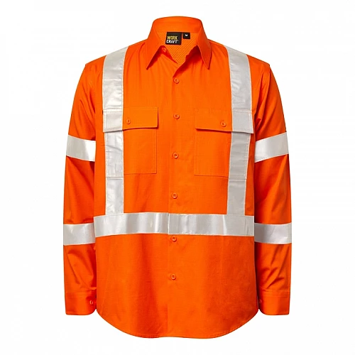 HI VIS RIPSTOP NSW RAIL SHIRT HI VIS RIPSTOP NSW RAIL SHIRT