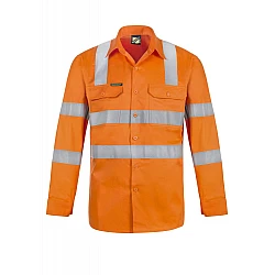 Work Craft Lightweight Cotton Hi Vis Railworkers Shirt Work Craft Lightweight Cotton Hi Vis Railworkers Shirt