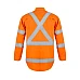 Long Sleeves Hi Vis X-Pattern Shirt WS3222