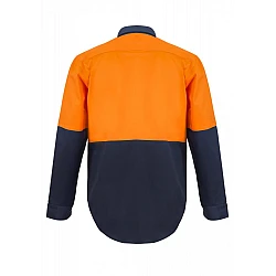 Hybrid Two Tone Shirt 100% Cotton Drill 310gsm / 155gsm