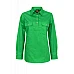 Ladies Half Placket Shirt