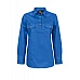 Ladies Half Placket Shirt