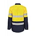 Maternity Hi Vis Shirt With Reflective Tape 100% Cotton
