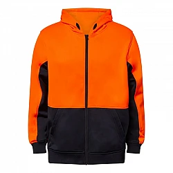 Workcraft Hi Vis Full Zip Hoodie