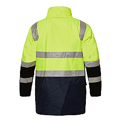 WorkCraft Hi Vis 4 in 1 Jacket With Tape - WW9022