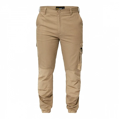 Stretch Cargo Pants With Elasticised Hem - Wp4018 Stretch Cargo Pants With Elasticised Hem - Wp4018