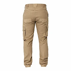 Stretch Cargo Pants With Elasticised Hem -  Wp4018