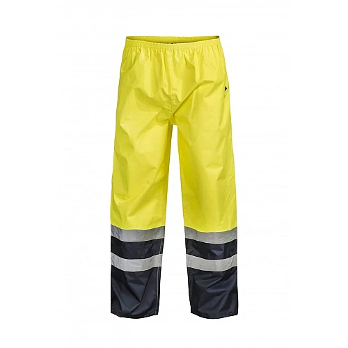 Hi Vis Two Tone Waterproof Pant With Reflective Tape Hi Vis Two Tone Waterproof Pant With Reflective Tape