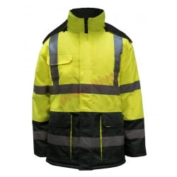 Two Tone Freezer Jacket With Tape Two Tone Freezer Jacket With Tape
