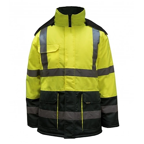 Two Tone Freezer Jacket With Tape Two Tone Freezer Jacket With Tape