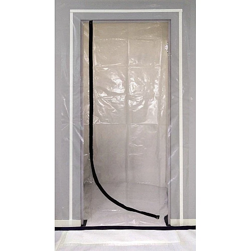 Zip Seal Doorway L Shape Dust Proof Room