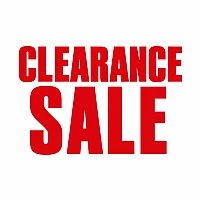 Save money on clearance items on overstock or discontinued products