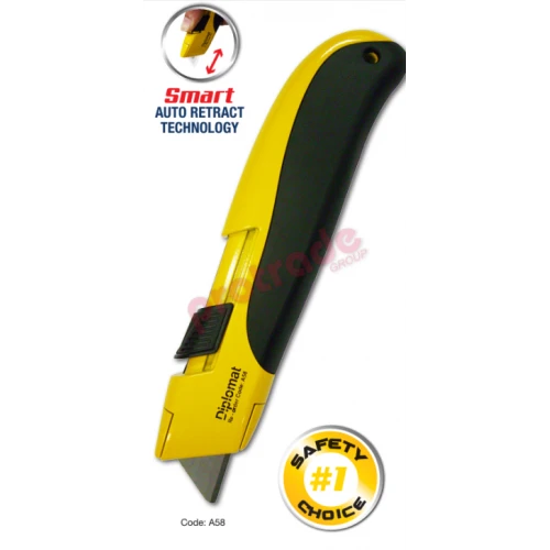 Diplomat Ultra Safety Knife Auto Retractable