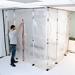 Extender Wall 4 Pole & Top Seal Rail Kit 3.9m