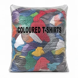 Coloured Cleaning Rags 10kg Bag Coloured Cleaning Rags 10kg Bag